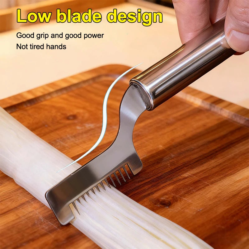 New Stainless Steel Scallion Cutter Shred Knife Creative Vegetable Fruit Shredders Slicer Speedy Onion Graters Kitchen Gadgets
