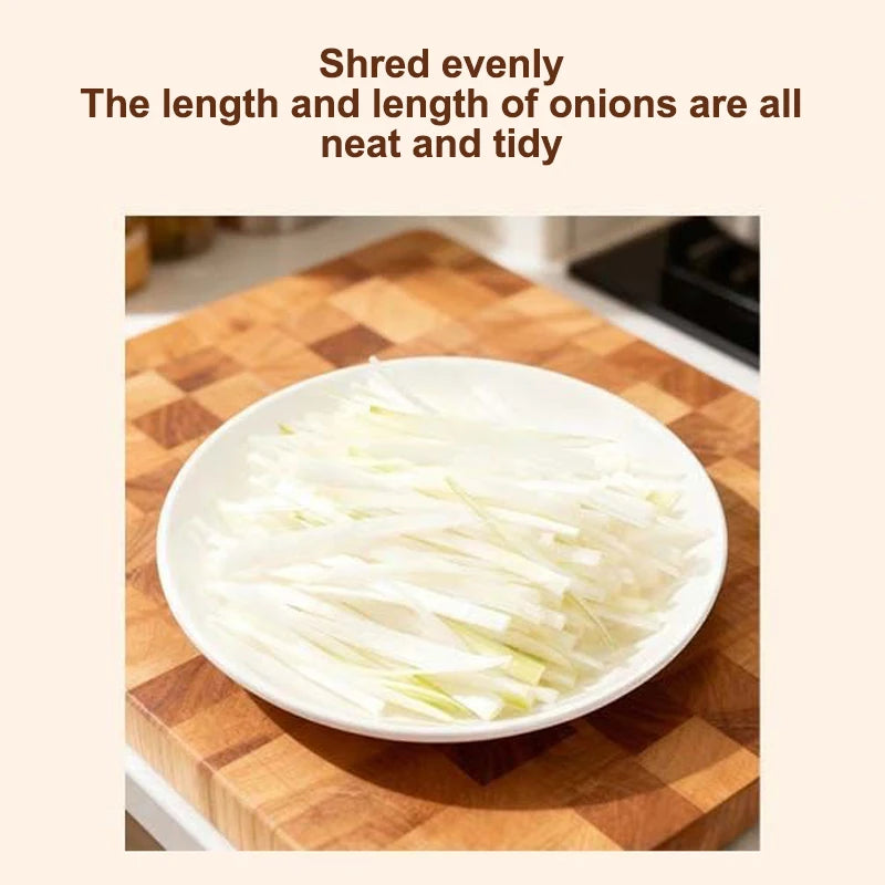 New Stainless Steel Scallion Cutter Shred Knife Creative Vegetable Fruit Shredders Slicer Speedy Onion Graters Kitchen Gadgets