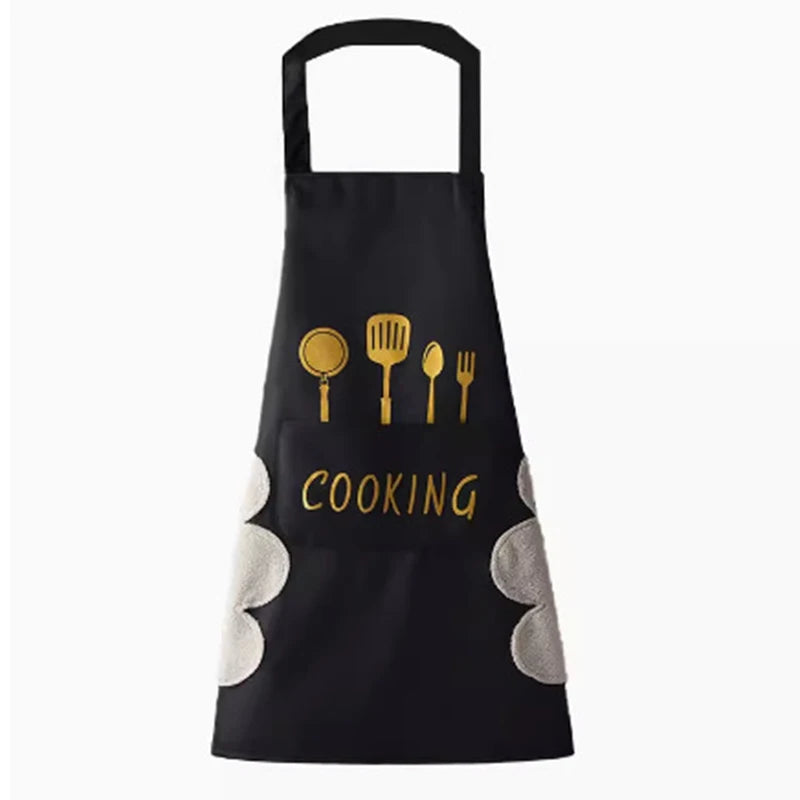 Kitchen Household Cooking Apron Men Women Oil-Proof Waterproof Adult Waist Fashion Coffee Overalls Apron Kitchen Supplies