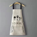 Kitchen Household Cooking Apron Men Women Oil-Proof Waterproof Adult Waist Fashion Coffee Overalls Apron Kitchen Supplies