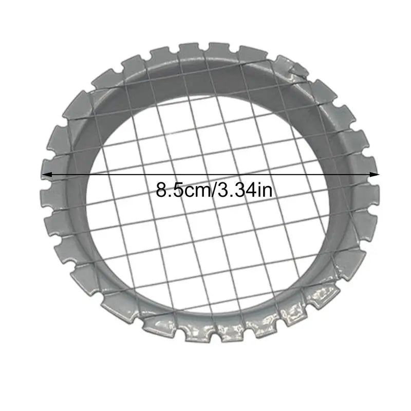 Stainless Steel Egg Slicer Cutter Mesh Grid Vegetable Fruit Chopper For Salad Dessert Potato Cube Grid Cutting Kitchen Gadgets